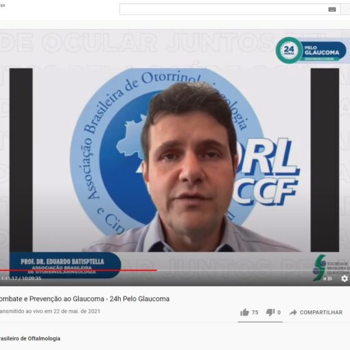 ABORL-CCF apoia campanha 24 Horas pelo Glaucoma